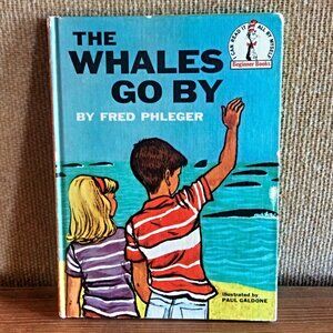 The Whales Go By Dr. Seuss Beginner Book, Kids Educational Story, As Is